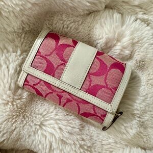 Vintage Y2K Coach Signature Wallet